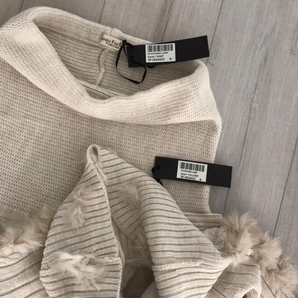 New Woman’s 100% Wool Set Sweater Skirt Size M - Picture 5 of 5